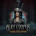 Vignette du jeu Alice Cooper dans le catalogue Viggoslots, présentée avec un bouton de démonstration au survol.