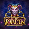 Vignette du jeu Count Jokula affichée dans la section jeux Viggoslots, avec ouverture en mode démo depuis l’overlay.
