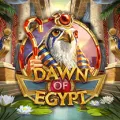 Aperçu du jeu Dawn of Egypt dans la grille de machines à sous Viggoslots, conçu pour un lancement rapide en démo.